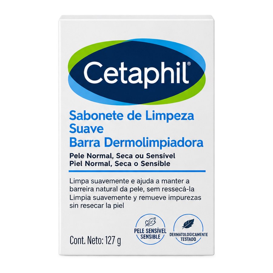 Sabonete em Barra Dermolimpiador Cetaphil