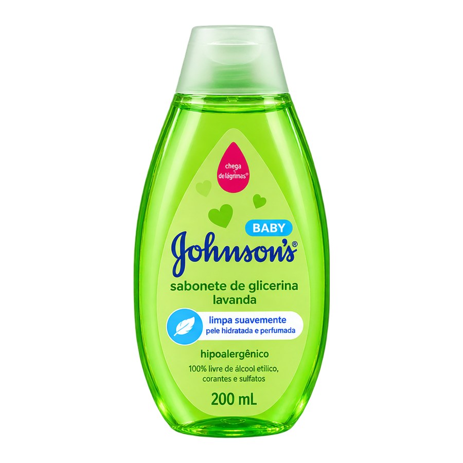 Sabonete Johnson's Baby Glicerina Lavanda